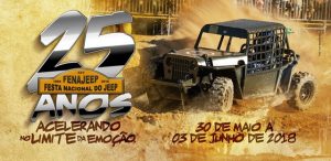 25ª Festa Nacional do Jeep - FENAJEEP Acontece em Brusque