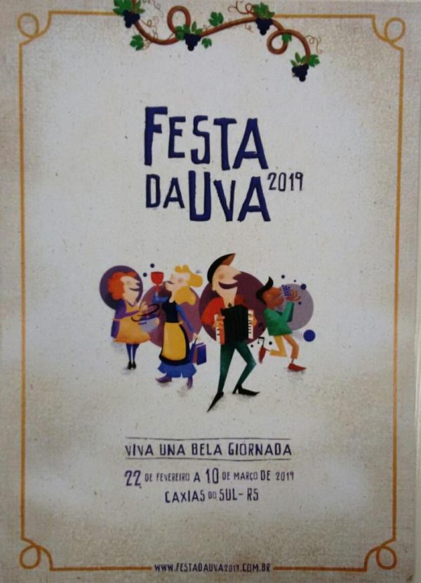 Festa da Uva 2019- Definido o tema e o cartaz do evento