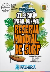 Celebração pela Reserva Mundial de Surf movimenta a Guarda do Embaú