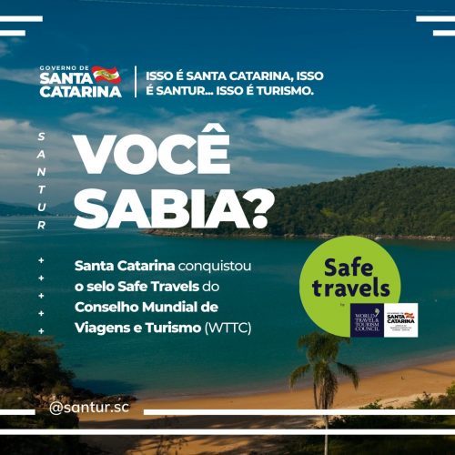Santa Catarina está pronta para receber turistas nacionais e internacionais