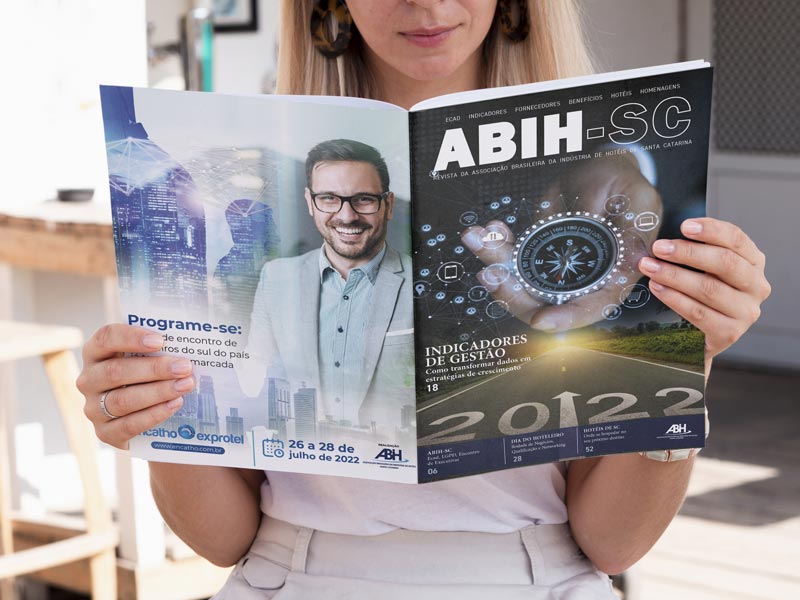 Revista ABIH-SC foca em indicadores de desempenho
