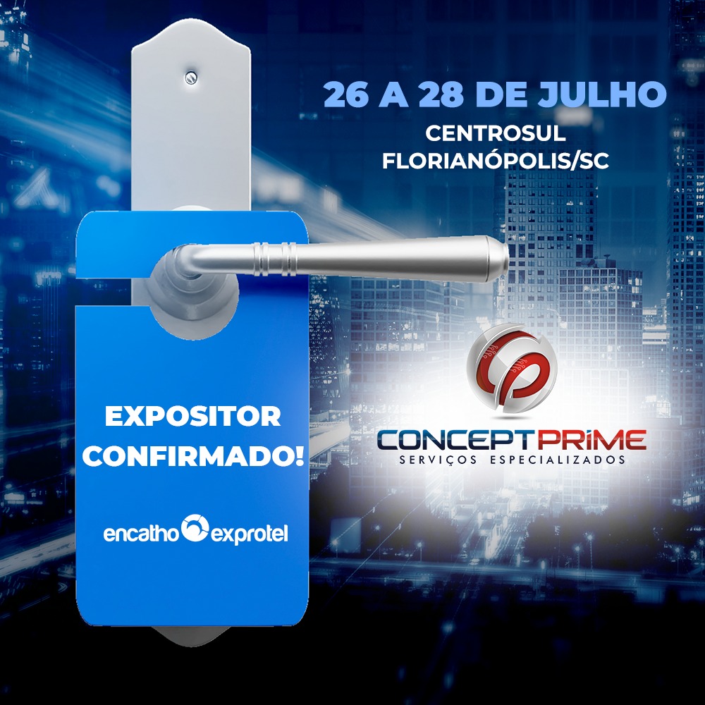 Empresa Concept Prime estará no Encatho & Exprotel 2022