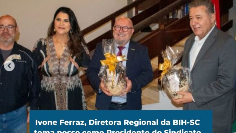 Ivone Ferra, eleita presidente do SHBRA – Sindicato de Hotéis, Bares e Restaurantes da Amurel