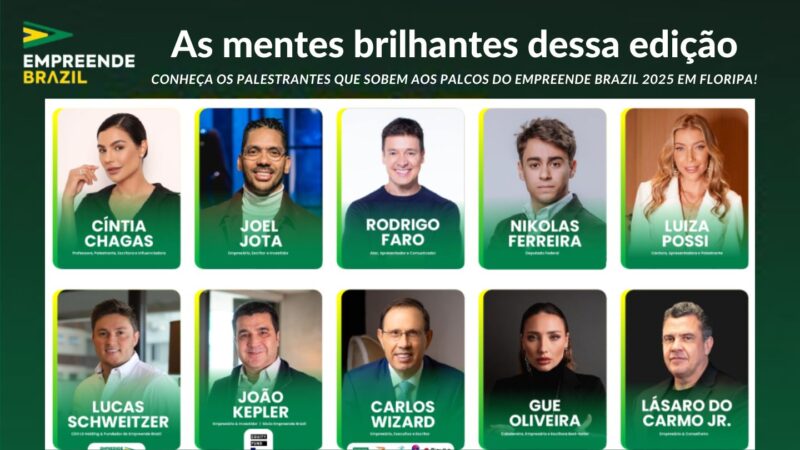 Empreende Brazil Conference 2025 anuncia programação e novidades da edição comemorativa de 11 anos