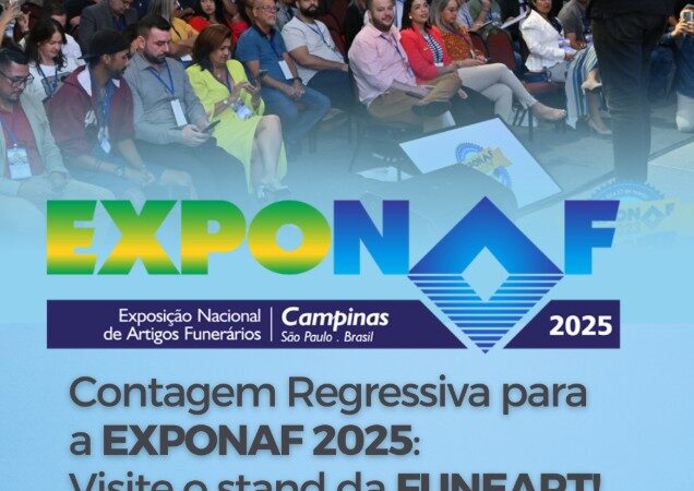 Funeart marca presença na Exponaf 2025, maior evento do setor funerário da América Latina