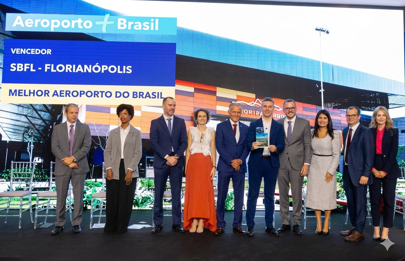 Floripa Airport – Melhor aeroporto do país pela sexta vez consecutiva