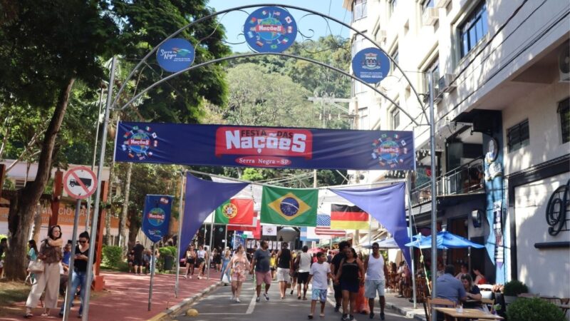 Festa das Nações agita Serra Negra no feriado
