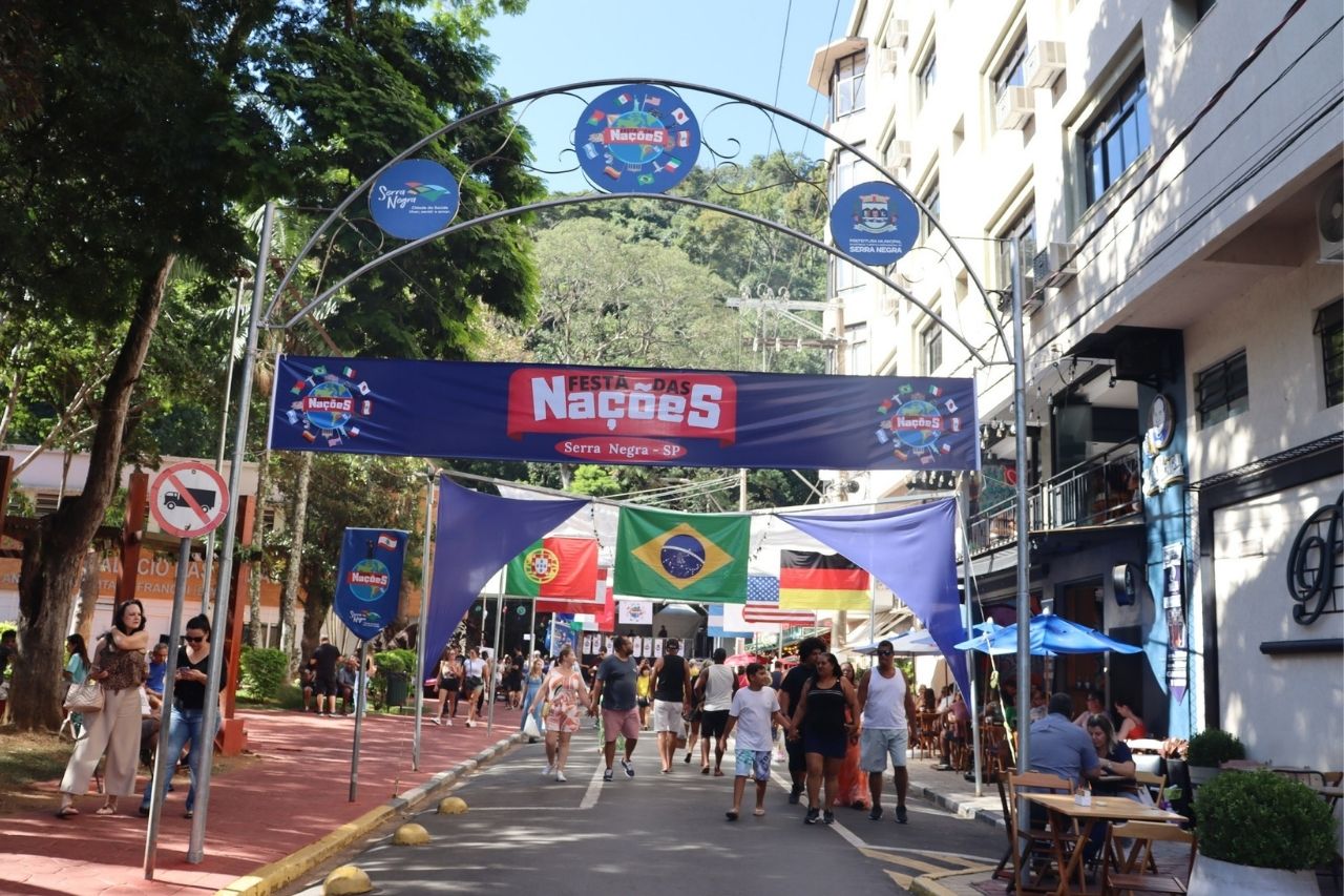 Festa das Nações agita Serra Negra no feriado
