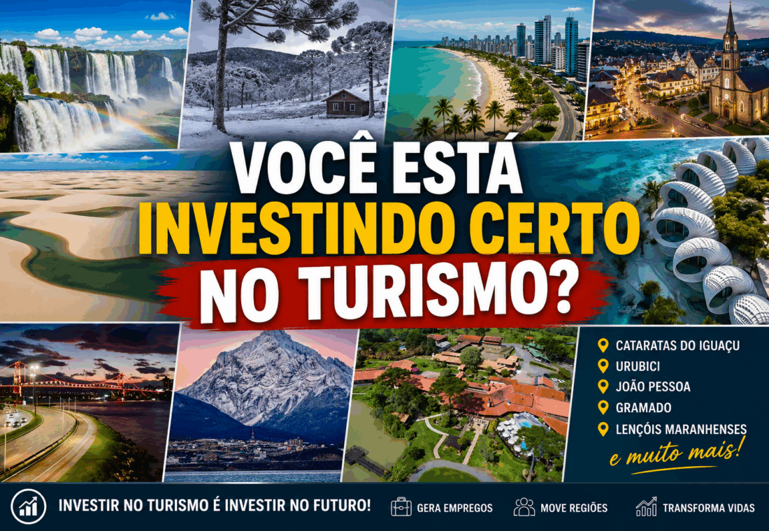 Para você, investir em marketing no turismo é despesa ou investimento?
