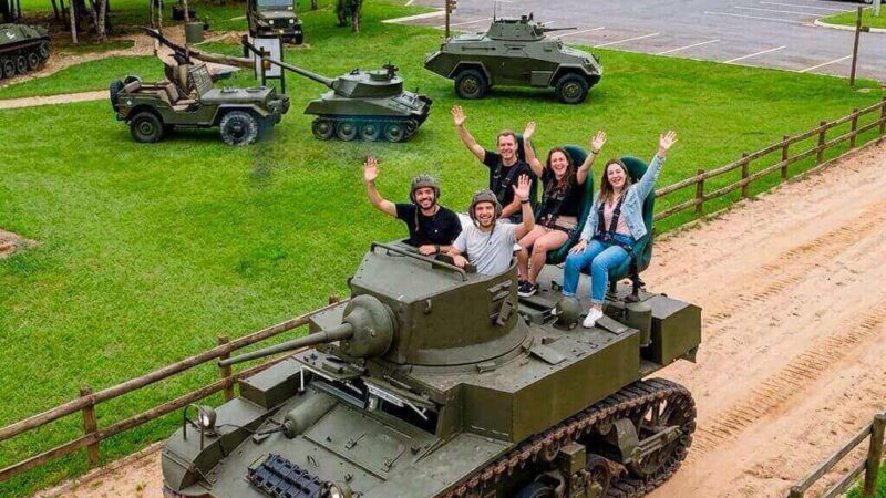 Parque temático militar abre ao público em julho em Santa Catarina