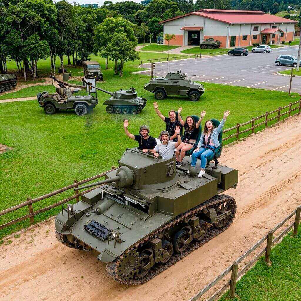 Parque temático militar abre ao público em julho em Santa Catarina